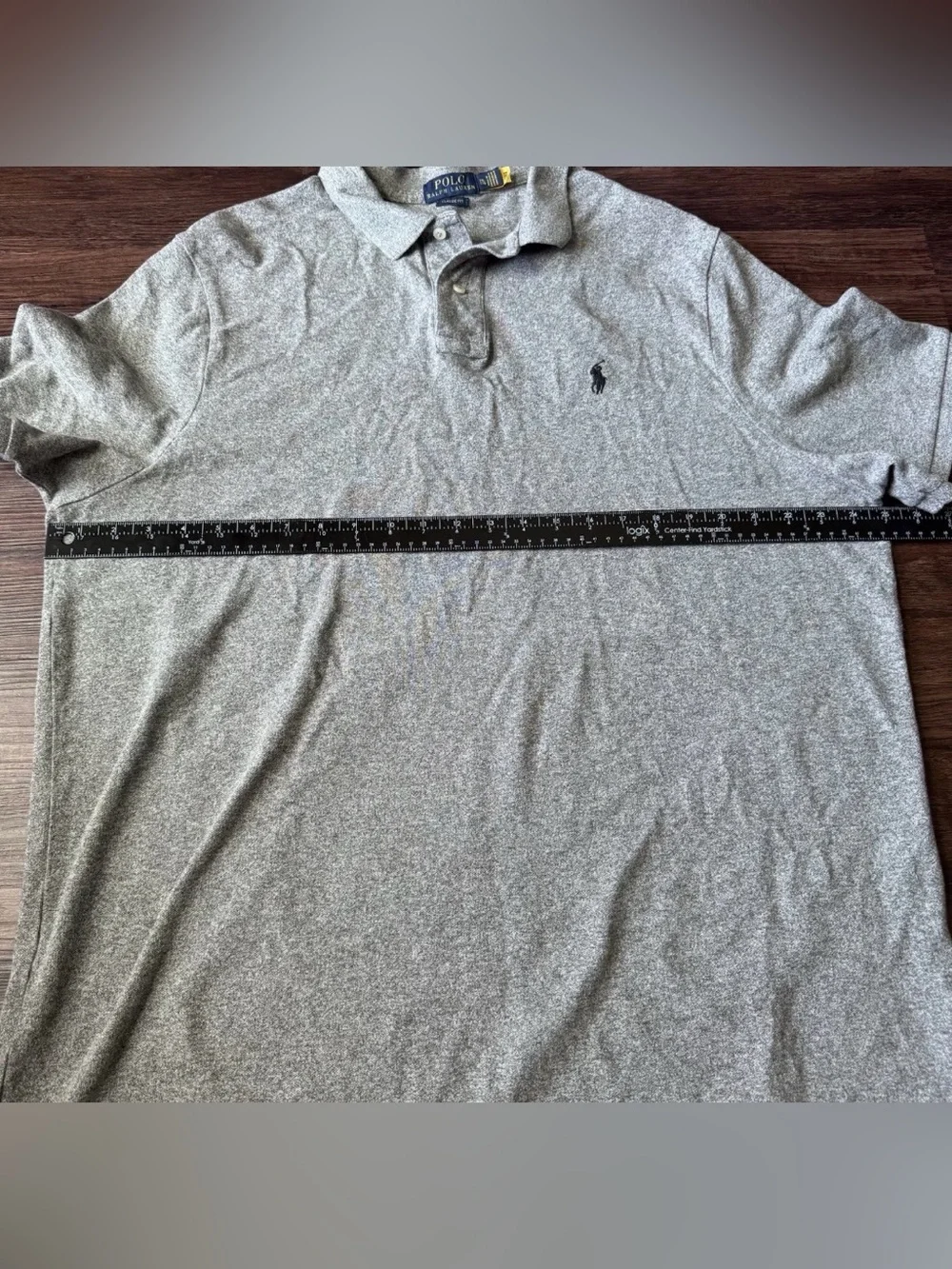 Polo Ralph Lauren Polo Shirt Mens Short Sleeve Gray Size 2XL Everyday Basic XXL